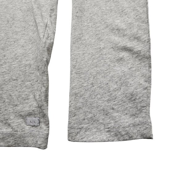 Armani Exchange Men's Long Sleeve T-Shirt Slim Fit V-Neck Gray Heather Small - Picture 5 of 7